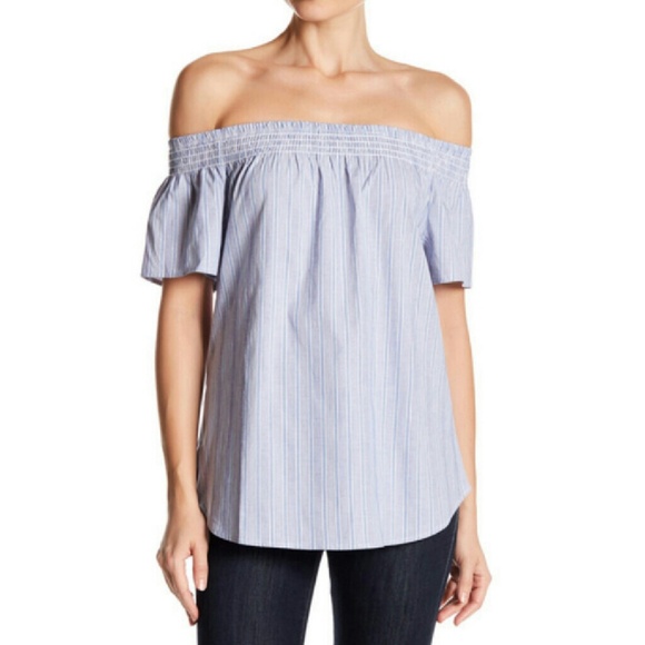 como vintage Tops - Off the shoulder striped top